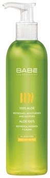 Гель для тіла Babe Laboratorios Освіжаючий, c алое вера 100%, 300 мл - Pampik