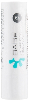 Бальзам-стік для губ Babe Laboratorios, SPF 20, 4 г - Pampik