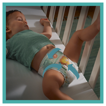 Підгузки на липучках Pampers Active Baby 3 (6-10 кг), 58 шт. - Pampik - 11