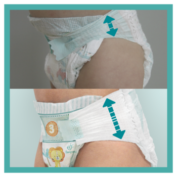 Підгузки на липучках Pampers Active Baby 3 (6-10 кг), 58 шт. - Pampik - 8