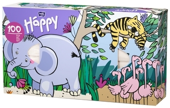 Універсальні серветки Bella Baby Happy Слон, 100 шт. - Pampik