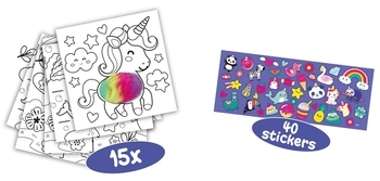 Книжка-розмальовка SES Creative Пушистіки (0112S) - Pampik - 2