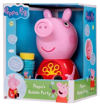 Ігровий набір Peppa Pig Баббл Машина, з мильними бульбашками (1384510.00) - Pampik