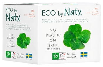 Органічні підкладки для грудей Naty, 30 шт. - Pampik - 2