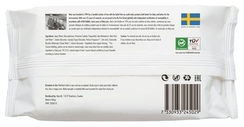 Органічні вологі серветки Naty, 56 шт. - Pampik - 2