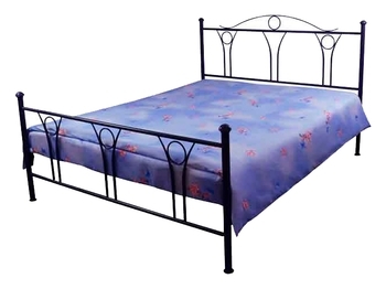 Простирадло Руно, Блакитний, сатин, 220х200 см, блакитний (82.137_Блакитний) - Pampik