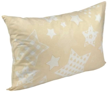 Наволочка Руно Зірки, бязь, 70х50, бежевий (35.114Б_Beige star) - Pampik