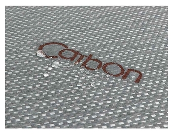 Наматрацник-поверхня Руно Carbon Аква-Стоп, на резинці, водонепроникний, 200х140 см, сірий (844Carbon) - Pampik - 3