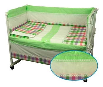 Комплект постільної білизни Руно Прованс, бязь, салатовий (977Прованс) - Pampik