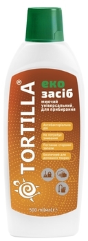 Універсальний миючий ЕКО засіб для прибирання Tortilla, з антибактеріальною дією, 500 мл - Pampik