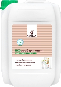 ЕКО Засіб для миття холодильників з антибактеріальною дією Tortilla, 4,7 л - Pampik