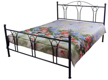 Підодіяльник Руно Summer flowers, бязь, 225х205, блакитний (67.137_summer flowers) - Pampik