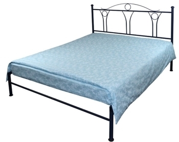 Підодіяльник Руно, бязь, 225х205, блакитний (67.114Б_Блакитний вензель) - Pampik