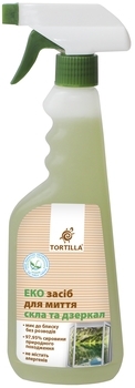 ЕКО Засіб для миття скла та дзеркал Tortilla, 450 мл - Pampik