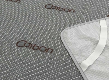 Непромокальний наматрацник Руно, 200х120, сірий (699Carbon) - Pampik - 3