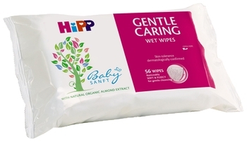 Дитячі вологі серветки HiPP Babysanft, 56 шт. - Pampik - 3