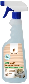 ЕКО Засіб для чищення сантехніки та кахлю Tortilla, 450 мл - Pampik