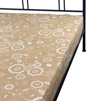 Простирадло Руно, бязь, 215х143 см, бежевий (71.116_Марта 2) - Pampik