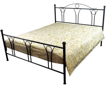 Простирадло Руно, сатин, 215х143 см, бежевий (71.137_завиток) - Pampik