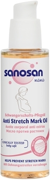 Масло від розтяжок Sanosan Mama, 100 мл - Pampik