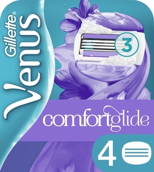 Сменные кассеты для бритья Venus ComfortGlide Breeze, 4 шт. - Pampik