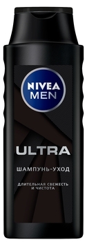 Шампунь-догляд для чоловіків Nivea Men Ultra, 400 мл - Pampik