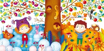 Багаторазові водні розмальовки. Пори року - Pampik - 2