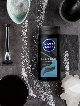 Гель для душа Nivea Ultra Carbon, 250 мл - Pampik - 4
