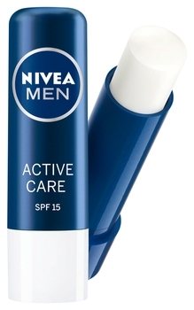 Бальзам для губ Nivea Активний догляд для чоловіків, 5,5 г - Pampik - 2