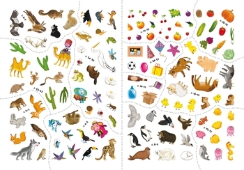 Школа чомучки. Світ навколо тебе. 125 розвивальних наклейок - Pampik - 4