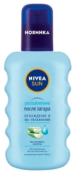 Спрей освіжаючий Nivea Зволоження після засмаги, 200 мл - Pampik