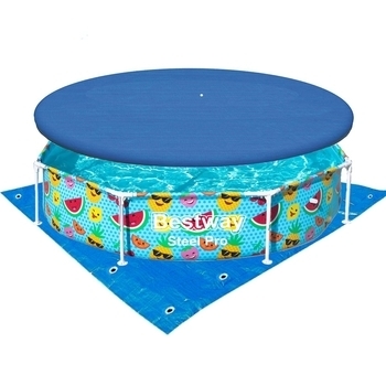 Каркасный бассейн Bestway, 244 х 51 см (56432) - Pampik - 3