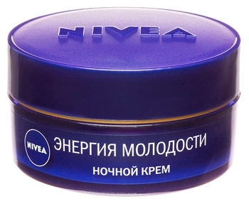 Ночной крем для лица Nivea Энергия молодости 55+, 50 мл - Pampik