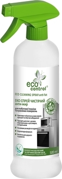 Екоспрей Eco control очищувальний "антижир" для побутової техніки і кухонних поверхонь, 500 мл - Pampik