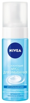 Мусс для умывания Nivea освежающий для нормальной кожи, 150 мл - Pampik