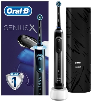 Електрична зубна щітка Oral-B Special Edition Genius X Black, чорний - Pampik - 2