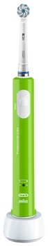 Электрическая зубная щетка Oral-B Junior, мягкая, зеленый - Pampik