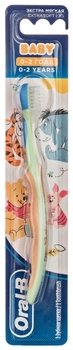 Детская зубная щетка Oral-B Baby, экстрамягкая, салатовый (81663266) - Pampik