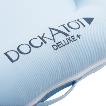 Змінний чохол для матраца-кокона DockATot Deluxe + Celestial Blue, блакитний (20 305) - Pampik - 3