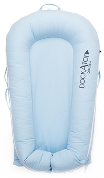 Змінний чохол для матраца-кокона DockATot Deluxe + Celestial Blue, блакитний (20 305) - Pampik - 2