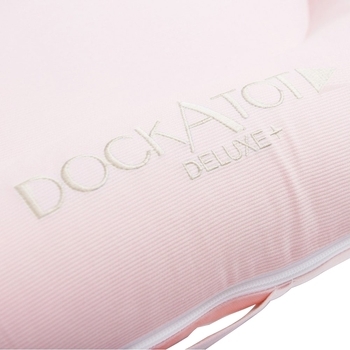 Змінний чохол для матраца-кокона DockATot Deluxe + Strawberry Cream, рожевий (20 304) - Pampik - 3
