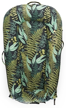 Змінний чохол для матраца-кокона DockATot Deluxe + Night Falls, зелений (20 328) - Pampik - 2