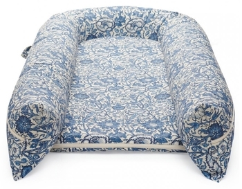 Матрац-кокон DockATot Grand Pink & Rose, 9-36 міс., синій (EU10267) - Pampik - 2