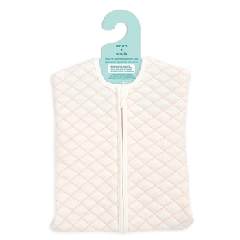 Спальник стьобаний Aden + Anais Cream/Pink, р. 6-9 міс., бавовна, рожевий (40 002) - Pampik - 2