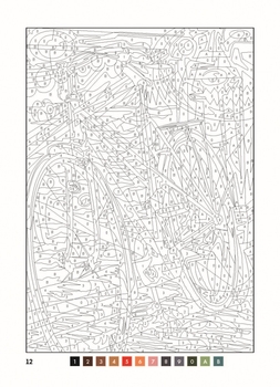 Книга - розфарбування 50 магічніх фарбованок. Релакс. Жеремі Марьеса - Pampik - 4