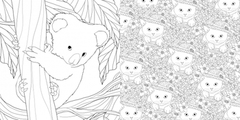 Розфарбовка. Арт-квадрат. Крихітки. Кеті Делансі - Pampik - 4