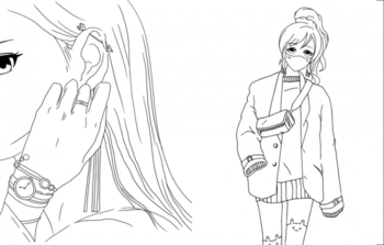 Фешн-розфарбовка #girls#fashion#manga. Валерія Желєзнова - Pampik - 2