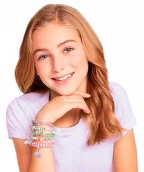 Набір для створення шарм-браслетів Make it Real Блискучі спіральки (MR1210) - Pampik - 3