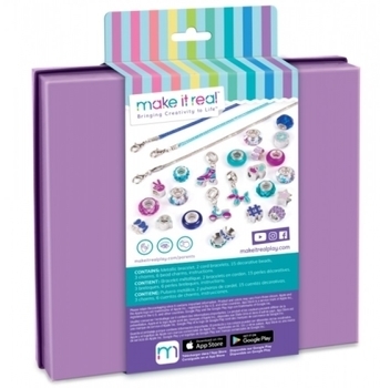 Набор для создания браслетов Make it Real Голубое сияние (MR1721) - Pampik - 2