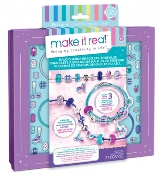 Набор для создания браслетов Make it Real Голубое сияние (MR1721) - Pampik